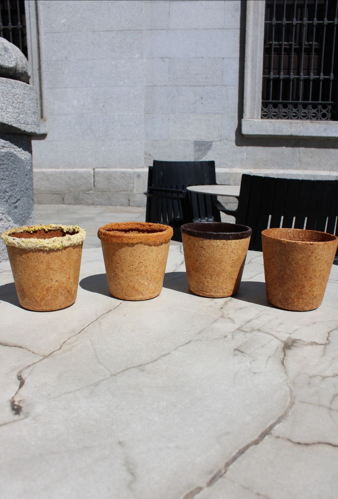 Vasos de galleta CookieCup: pistacho, lotus, chocolate y clásico